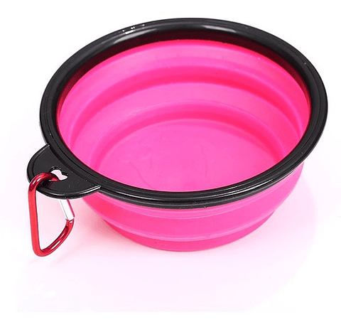 Plato de Goma Plegable Portátil