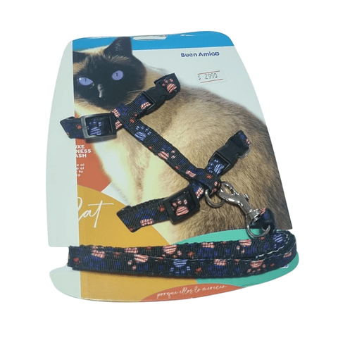 Arnés de gato + correa