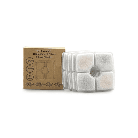 Filtro Cuadrado para Fuente de Mascotas