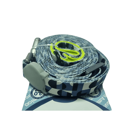 Correa Larga Diseño Celeste (2.5 cm x 3 metros) 