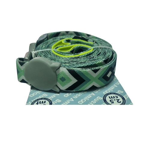 Correa Larga Diseño Verde (2.5 cm x 3 metros) 