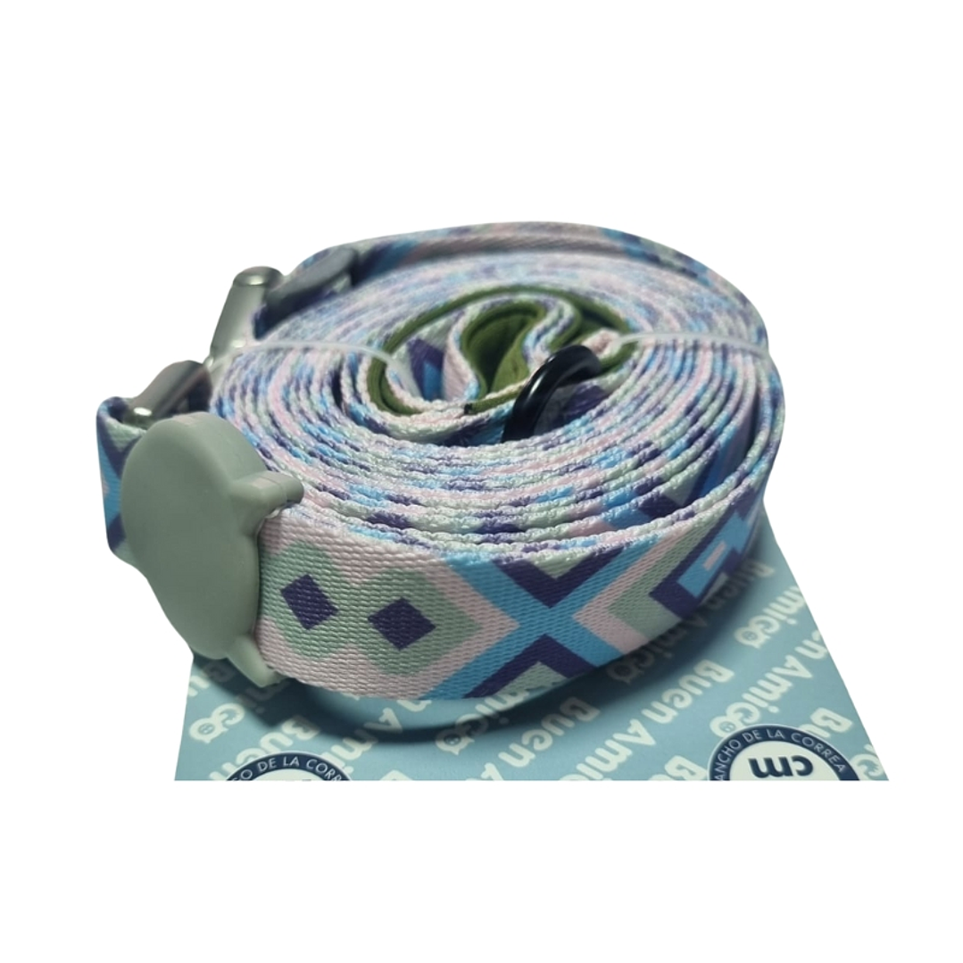 Correa Larga Diseño morado (2.5 cm x 3 metros)  1