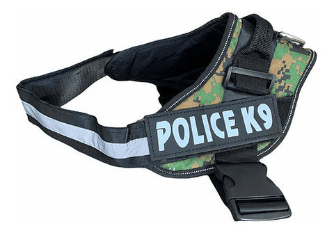 Arnés Camuflaje Police K9 Talla M 