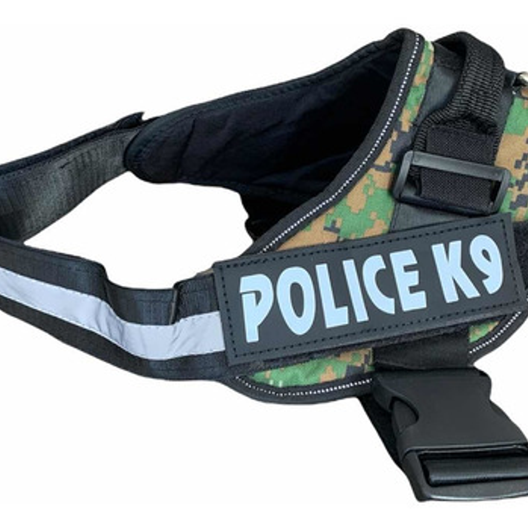 Arnés Camuflaje Police K9 Talla XL 2
