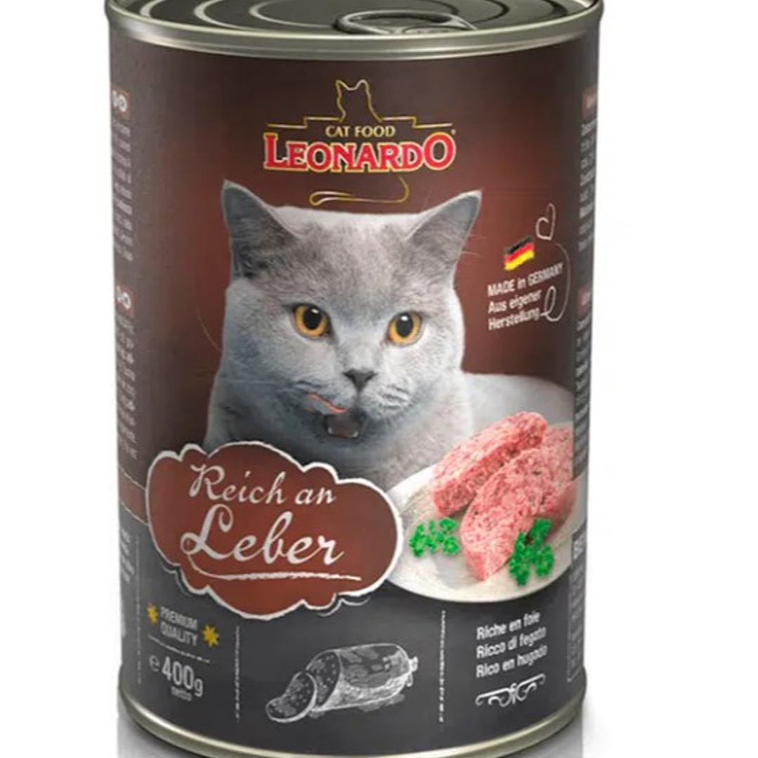 Lata Leonardo - Sabor Higado 400 Gr 1
