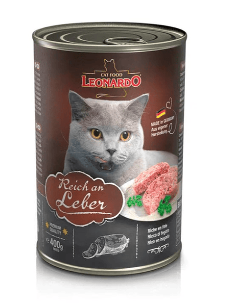 Lata Leonardo - Sabor Higado 400 Gr