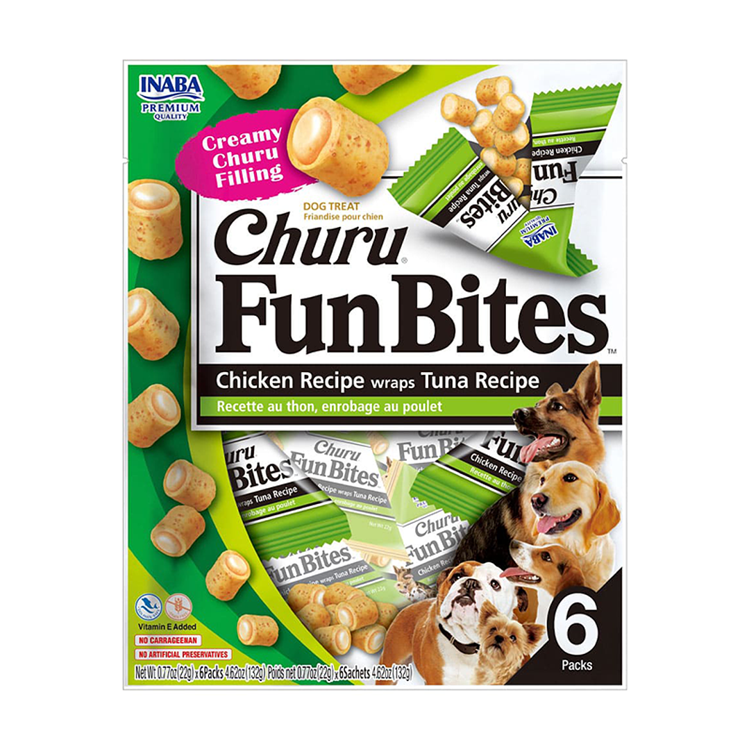 Churu Fun Bites perro - Atun (6 un.) 1