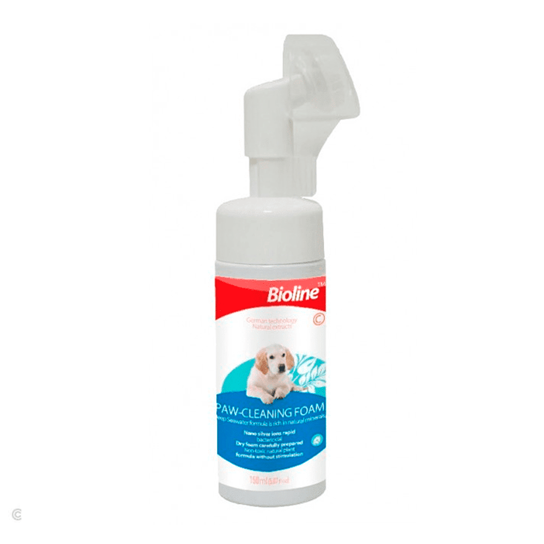 Bioline Paw Cleaning Foam Perro 150 Ml - Limpiador para patitas 1