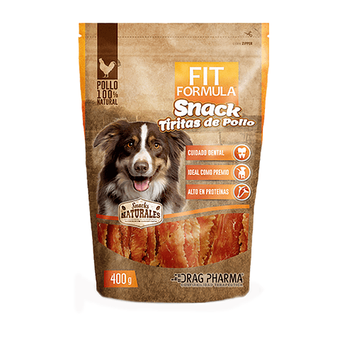 Fit snack tirita pollo deshid. 400 g