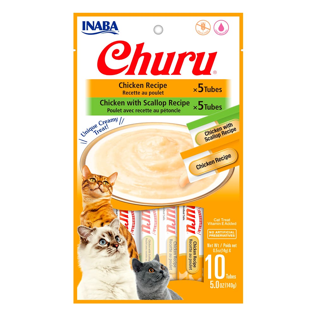 Churu Variedades de Pollo (10 tubos) 1