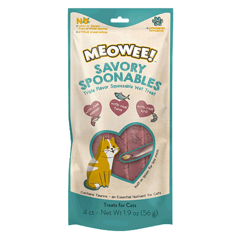 Meowee Spoon Atún, Salmón y Camarón