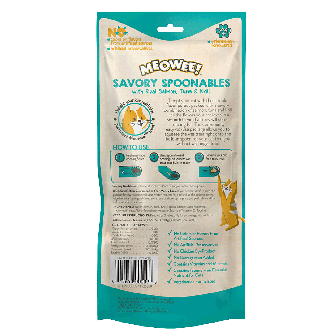 Meowee Spoon Atún, Salmón y Camarón 2