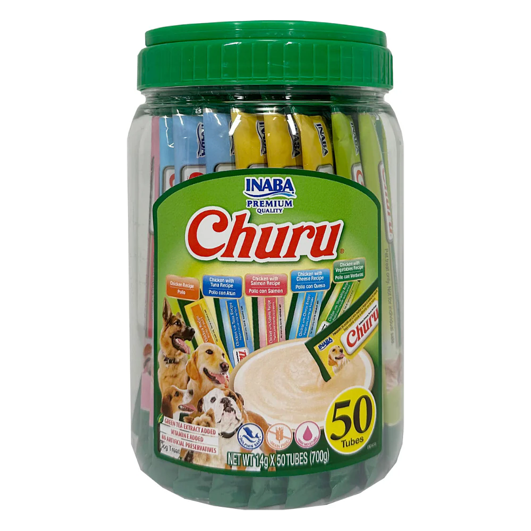 Frasco Churu perro - Variedades Atún (50 un.) 1