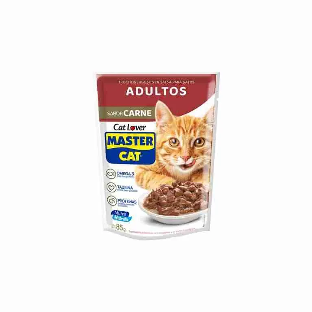 Sachet Master Cat - Sabor Carne (85 gr.) 1
