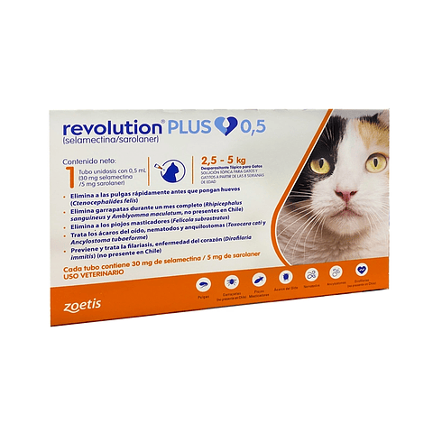 Revolution Plus 2,5 a 5 Kg