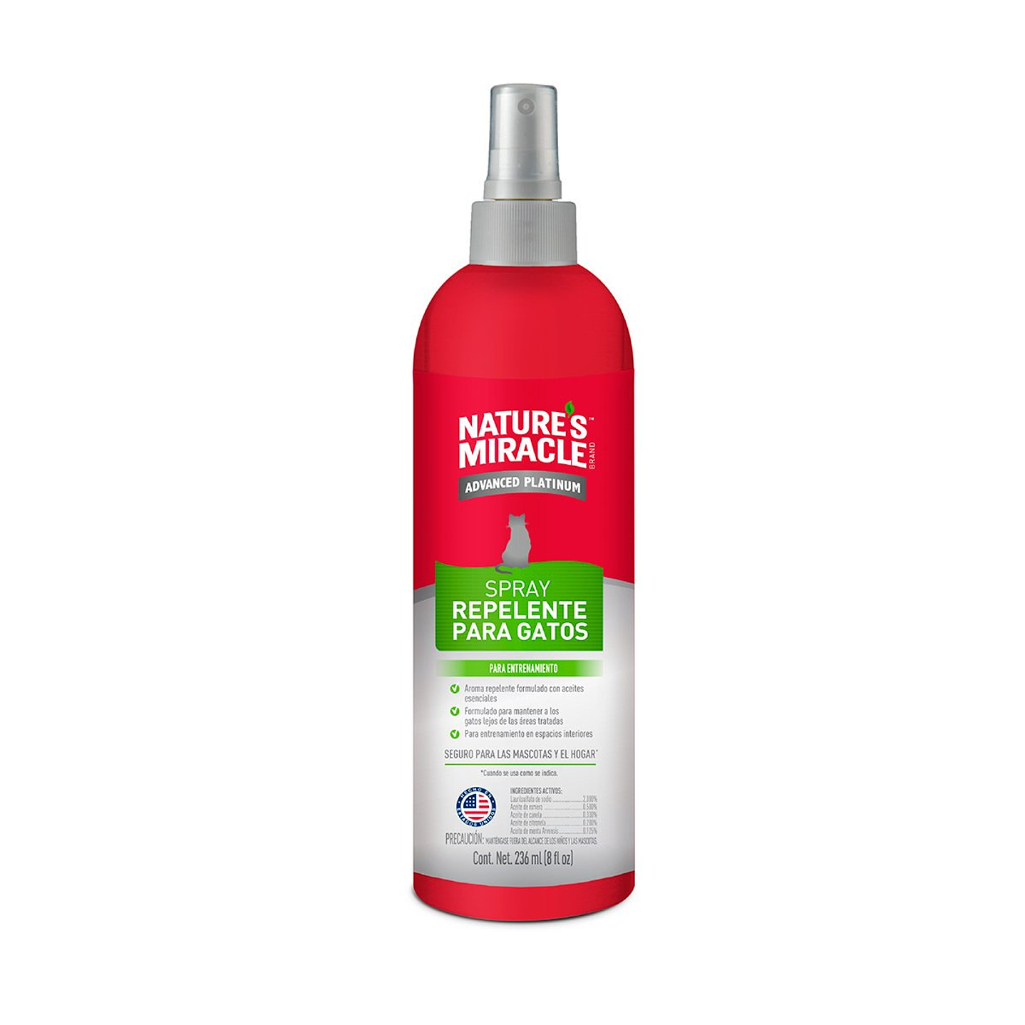 Nature's Miracle Spray Repelente Gatos 236ml