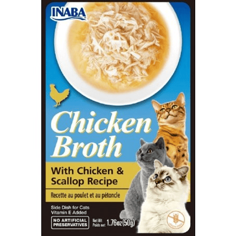 Inaba Chicken Broth - Pollo y Vieiras 50 Gr