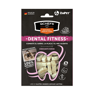 Qchefs Dental Fitness Crocacante Mmini Gato (60 Gr)