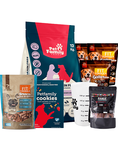 Pack Promocional Pet Family Food Grain Free + Snacks
