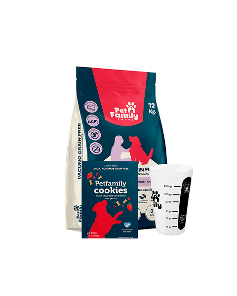 Pack Promocional Pet Family Food Grain Free + Snacks