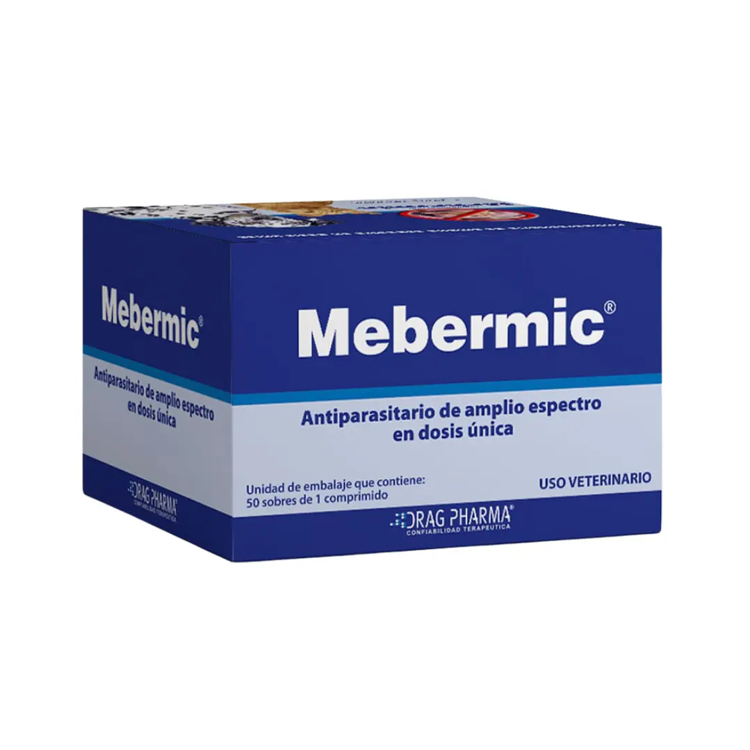 Mebermic 50 Sobres X 1 Comp Hasta 10 Kg 1