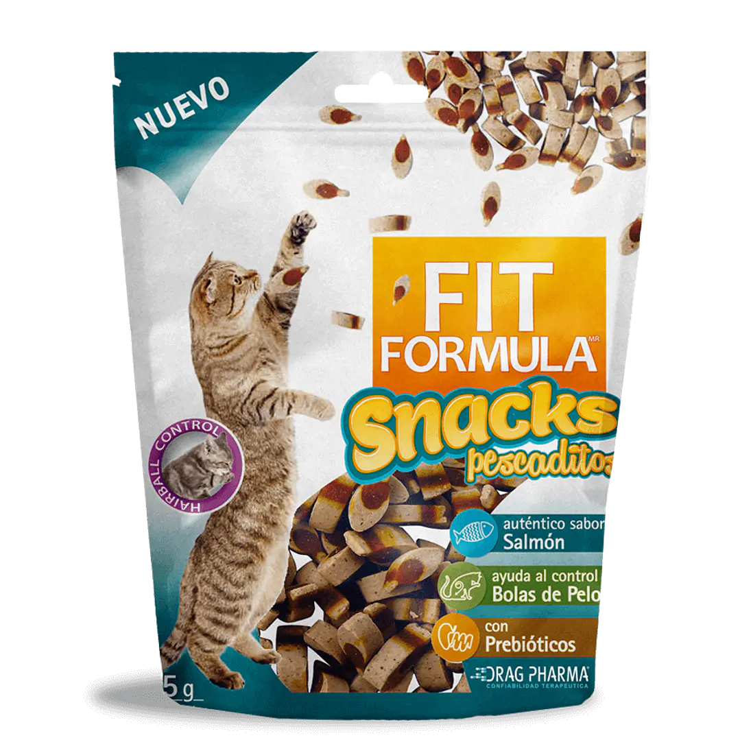 Fit Formula Snack Gato Pescaditos 65 Grs 1