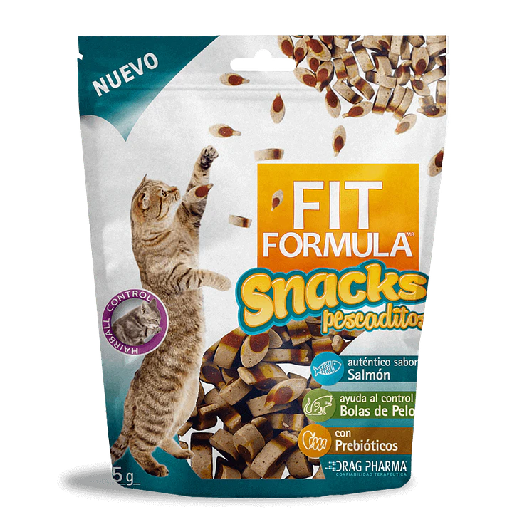Fit Formula Snack Gato Pescaditos 65 Grs 1