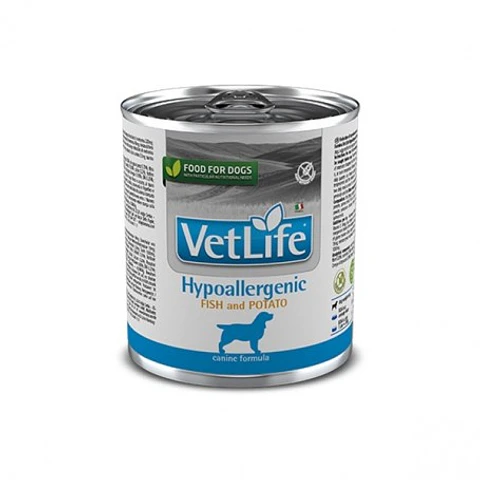 VET LIFE HYPOALLERGENIC PERRO FISH 300 GR