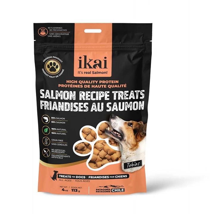 Ikai Snacks Horneados de Salmón Para Perro 113 Gr 1