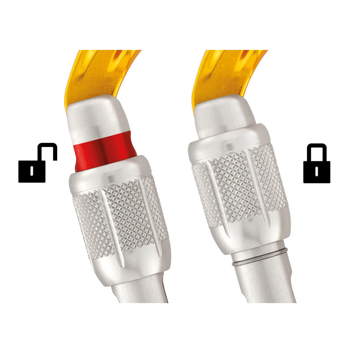 Mosquetón seguridad SM´D SCREW-LOCK 4