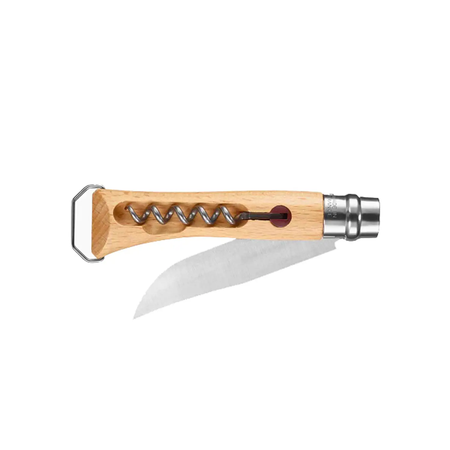 CUCHILLO OPINEL N°10 ABREBOTELLAS CON SACACORCHOS 1