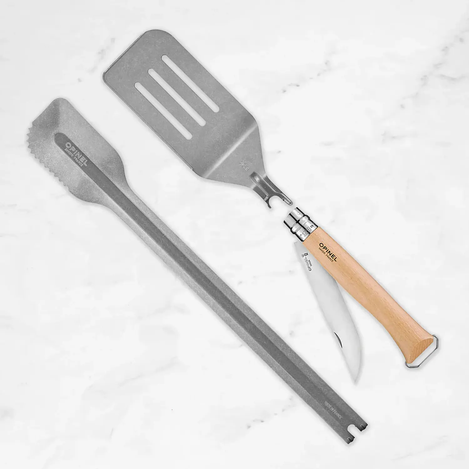 Juego de parrilla Opinel 1