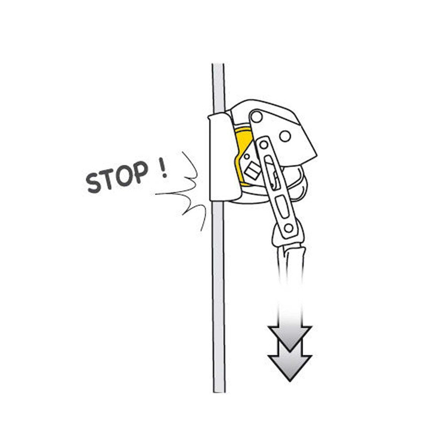 Anticaídas deslizante para cuerda ASAP LOCK 2