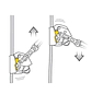 Anticaídas deslizante para cuerda ASAP LOCK - Miniatura 3