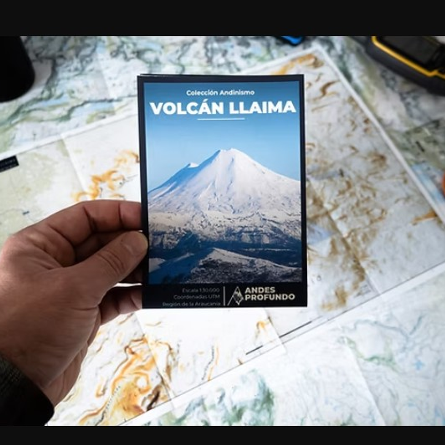 Cartografia Volcan Llaima  1