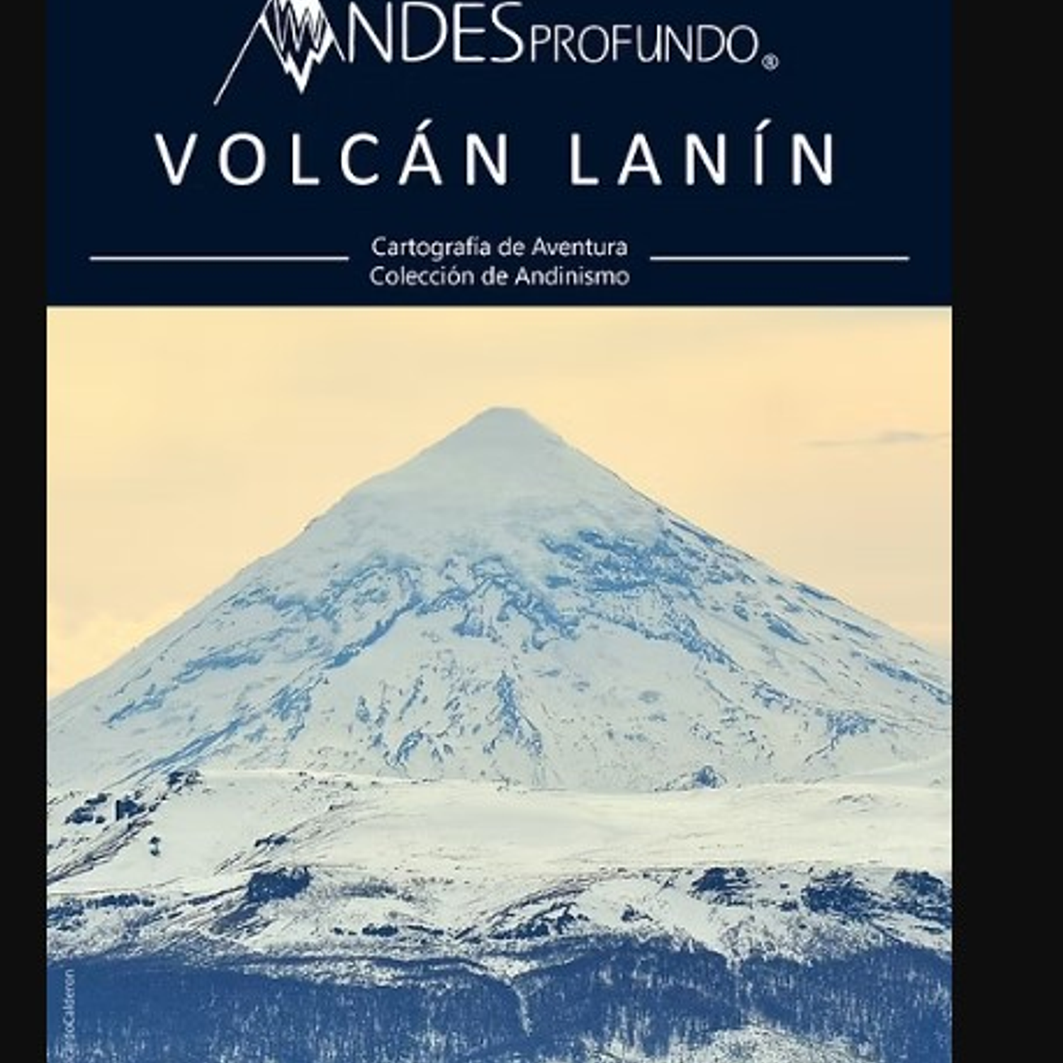 Cartografía Volcán Lanin 1