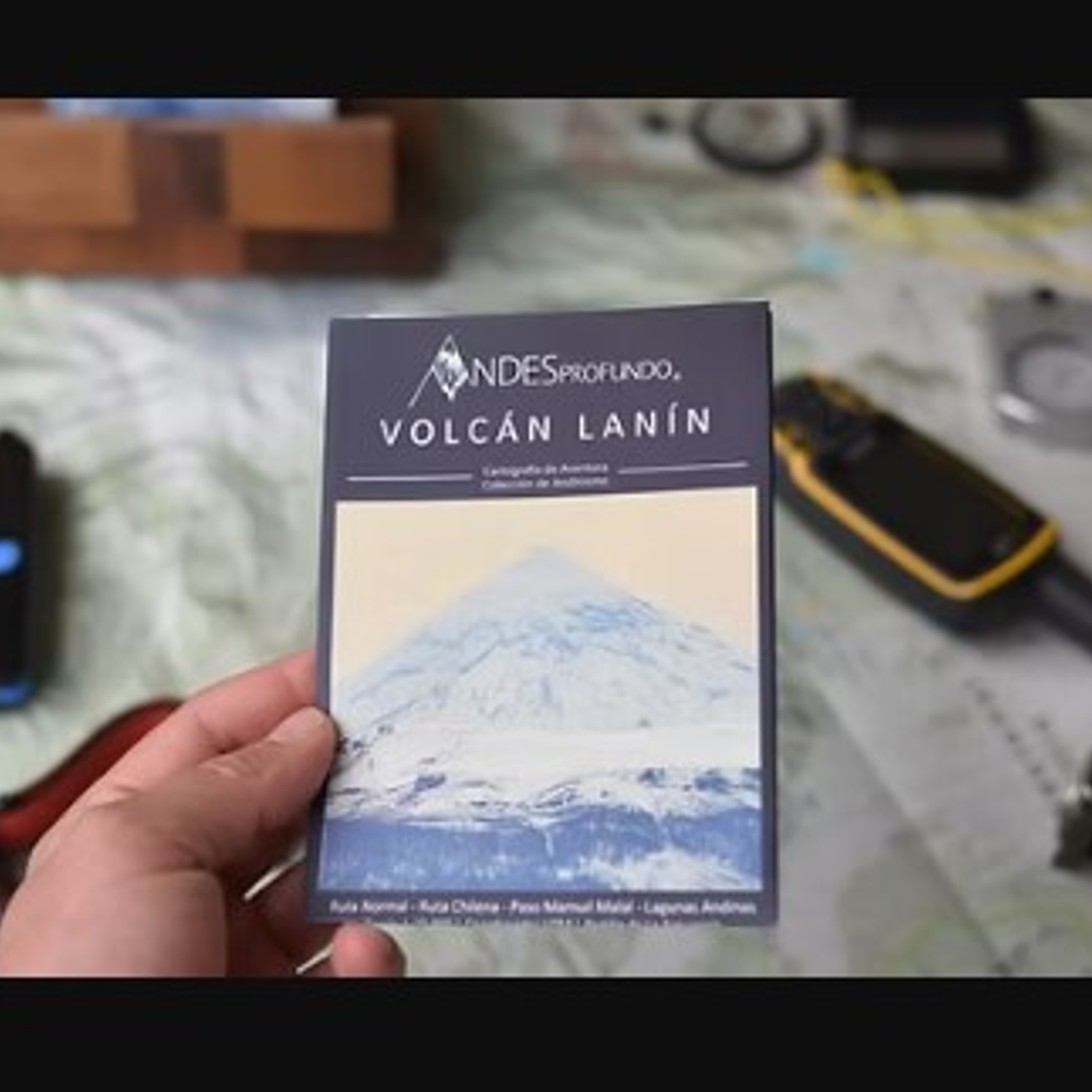 Cartografía Volcán Lanin 2