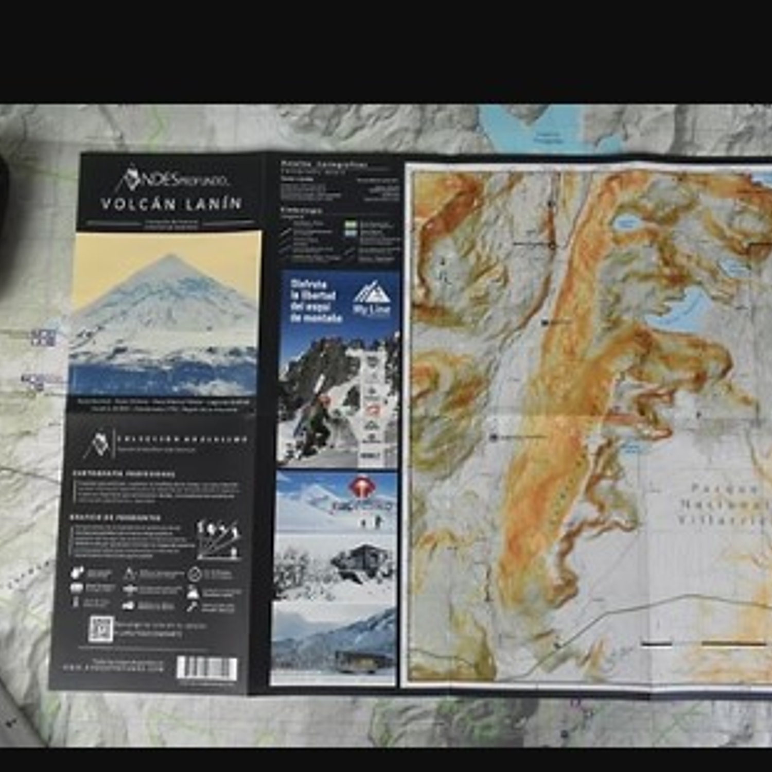 Cartografía Volcán Lanin 3