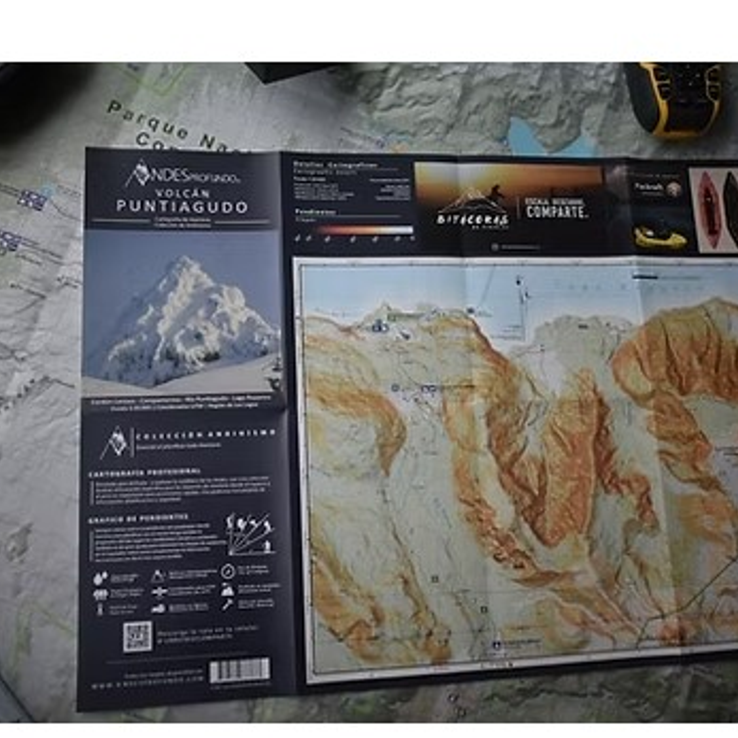 Cartografía Volcán Puntiagudo  2