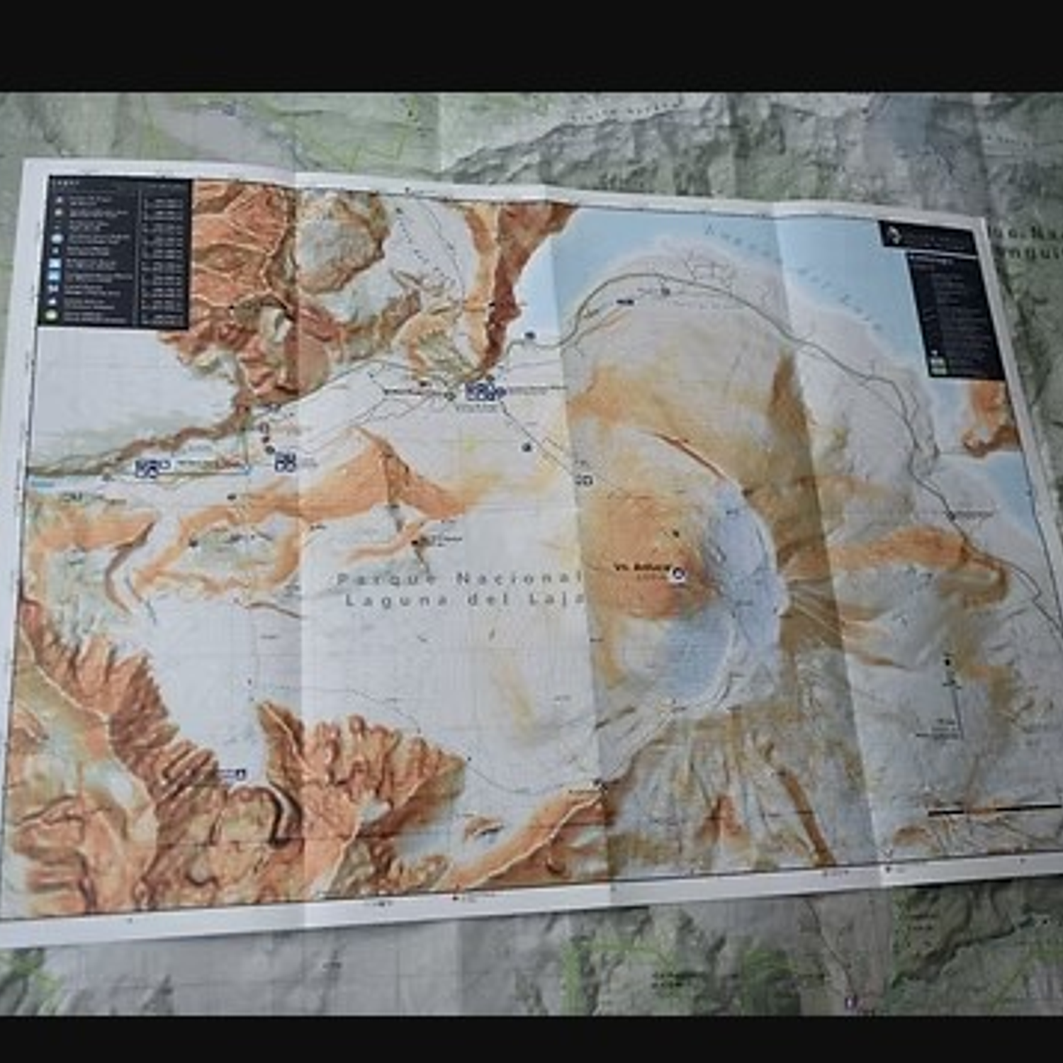 Cartografía Volcán Antuco Sierra Velluda 3