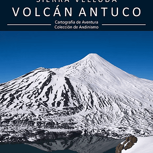 Cartografía Volcán Antuco Sierra Velluda