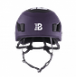 Casco Deportivo INDY Purple and Black - Miniatura 3