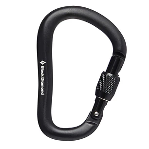Rocklock Screwgate Carabiner Black