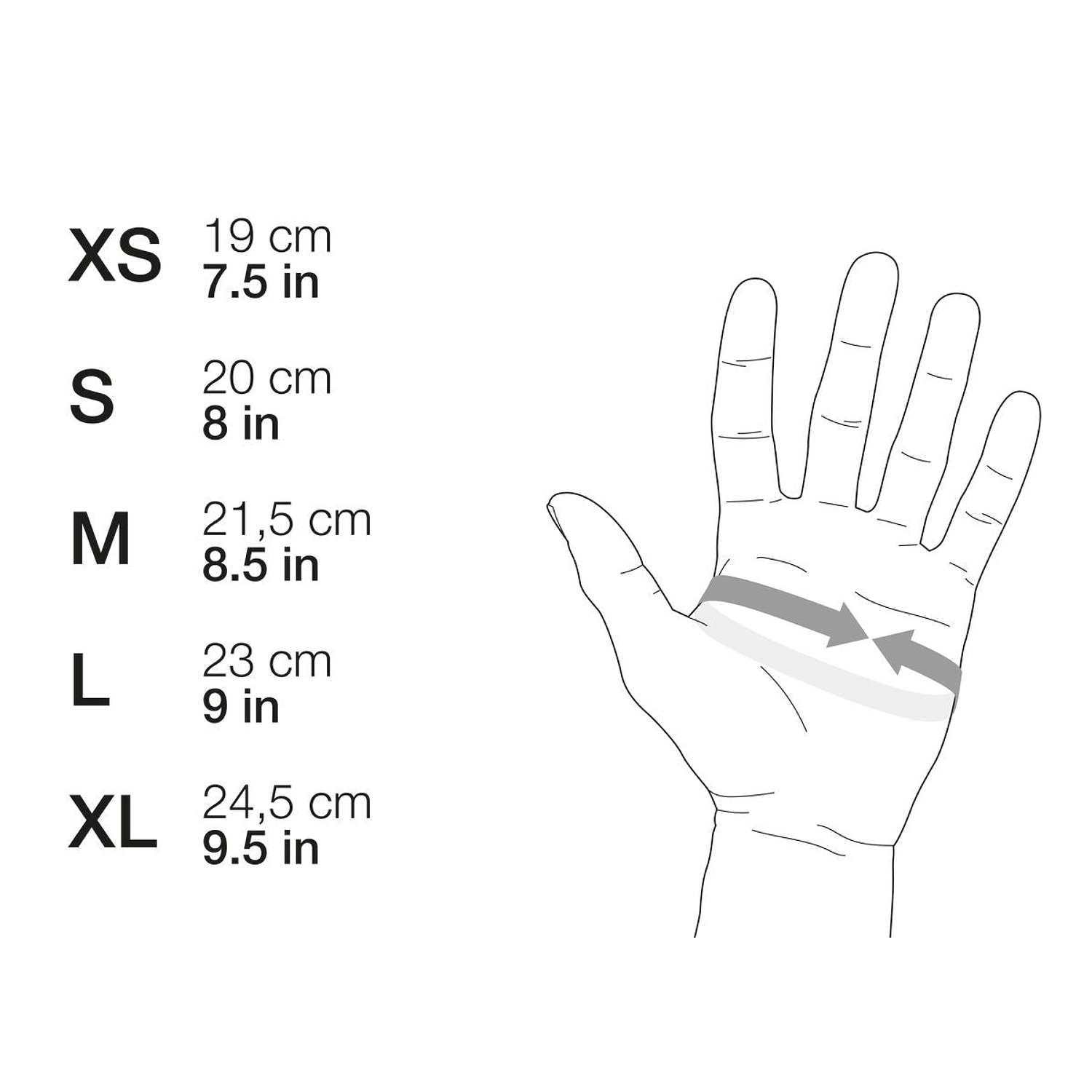 Guantes CORDEX PLUS negro M 4