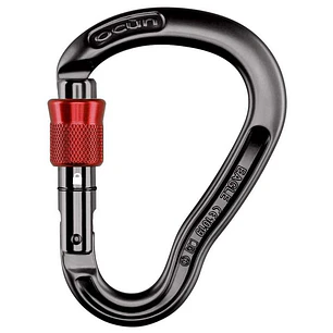 Mosquetón Eagle HMS Screw Antracita/Red, HMS