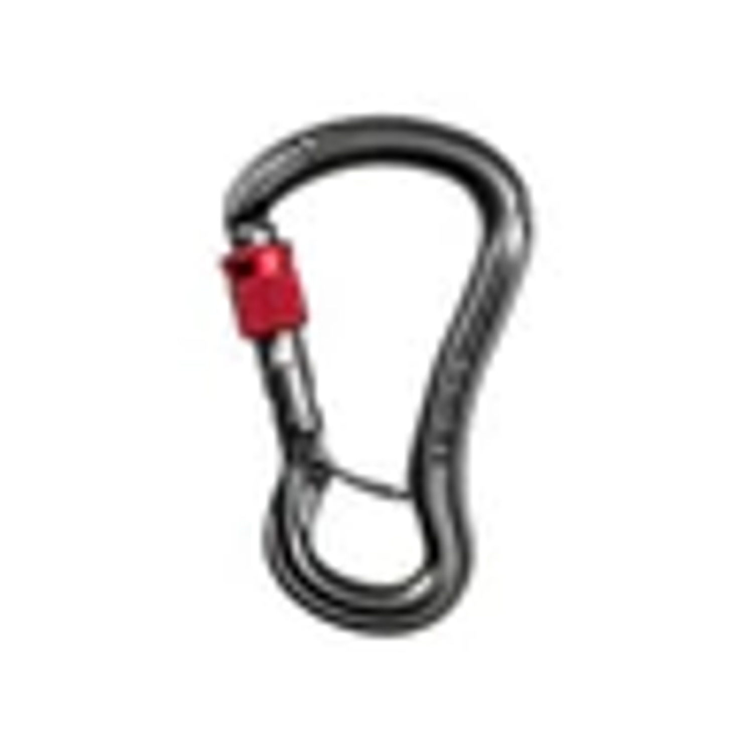 Mosquetón Condor HMS Screw Antracita/Red, HMS