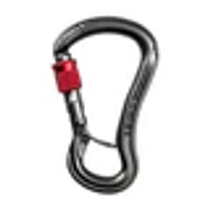 Mosquetón Condor HMS Screw Antracita/Red, HMS