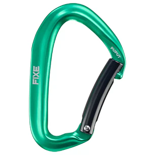 Mosquetón Aluminio Tipo D Sin Seguro 22kN PUPUT CURVE