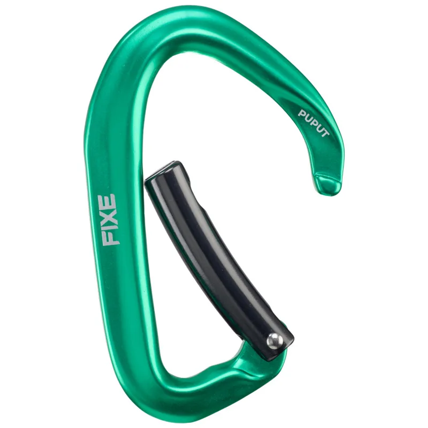 Mosquetón Aluminio Tipo D Sin Seguro 22kN PUPUT CURVE 3