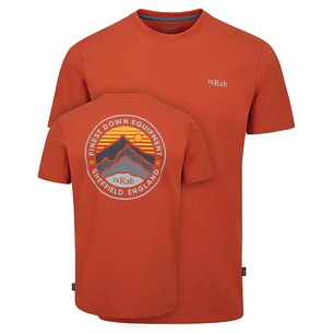 Rab Basecamp 3 Peaks Tee Red Clay S